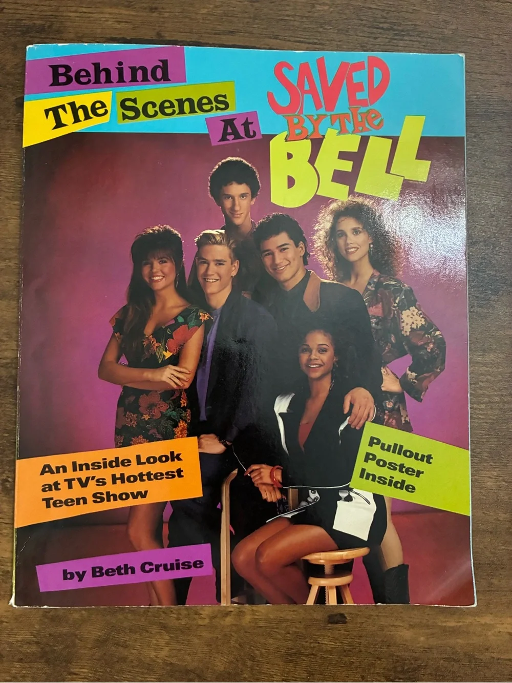 Vintage Saved by the Bell Behind the Scenes Book